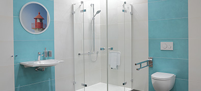 Bad, Sanitär, Fliesen